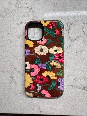 Taylor Swift Piano Floral Pattern iPhone 12 Mini Protective Case